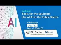 Tools for the Equitable Use of AI in the Public Sector