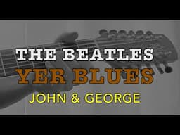 The Beatles - Yer Blues Guitar tutorial