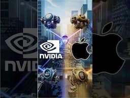 Apple vs Nvidia, ¿quién lidera la batalla por ser la empresa más valiosa del mundo?  #apple #nvidia