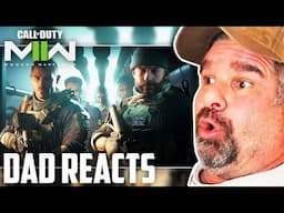 Dad Reacts to Call of Duty: Modern Warfare II Official Reveal Trailer!