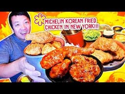 Michelin Korean FRIED CHICKEN & GREATEST Hotpot Buffet EVER in New York with UNLIMITED Durian!