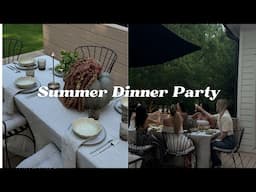 Dinner Party | Intimate Summer Al Fresco Dinner