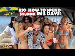 How Expensive is Rio de Janeiro – if you go CRAZY?🇧🇷| Spent $9,000 on Drinks, Party & Fun