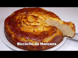 Bizcocho de Manzanas / RECETA CASERA / Rico y fácil de hacer |