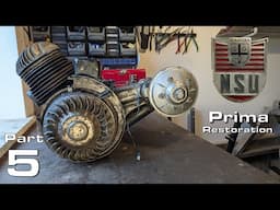 NSU Prima Restoration Part 5 - Engine Disassembly, Left Side