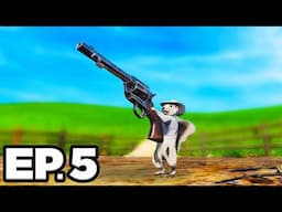 🔫 🤠 🌵 Wild West Yee Haw Zone, Revolver, Waterway, Striking Oil, Saloon!!! - Squirrel With A Gun Ep.5