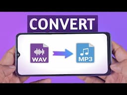 How to Convert WAV to MP3 on Phone | Convert Audio File on Mobile (Quick & Easy)