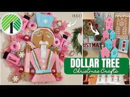 DOLLAR TREE DIY Christmas Decor Crafts and Dupes | Last Minute Holiday Decor ideas 🎄