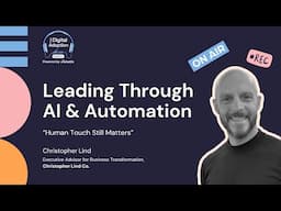 AI & Automation: The Future of Work Without Losing the Human Touch!