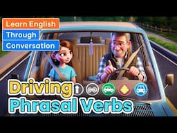 Driving Phrasal Verbs | Learn English through Conversations