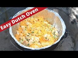 Easy Dutch Oven Chicken and Rice Casserole