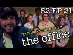 FILMMAKER REACTS to THE OFFICE Season 2 Episode 21: Conflict Resolution