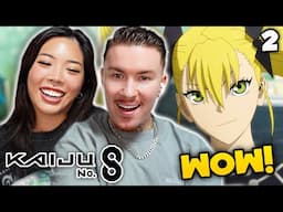 WOW! SHE'S A BEAST! 😱 | Kaiju No. 8 Episode 2 REACTION!