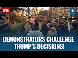 LIVE| New Yorkers Rally Against Trump: What’s the Outrage About? Donald Trump Protest | Elon Musk