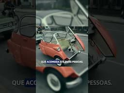 Microcarro icônico dos anos 50, conhecido como “carro bolha”. #shorts #isetta #genioempreendedor