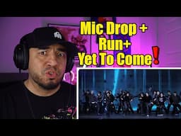 Dad reacts to BTS "Mic Drop + 달려라 방탄 + Run" 'Yet To Come in Busan' 방탄소년단 부산콘서트 직캠 (First REACTION)