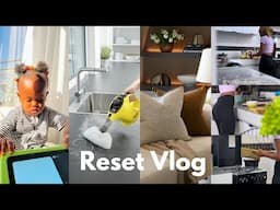 VLOG || New Living Room Furniture | New Vacuum Neakasa Steamer | Cooking | cozy afternoon vibes