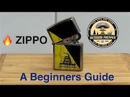 How to use a Zippo Lighter for Beginners!