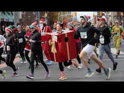 The Holly Jolly Fun Run in Toronto - Happy Christmas