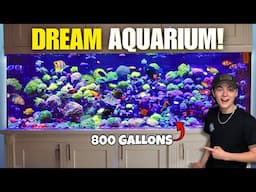 The Secrets to this INSANE 800G SALTWATER AQUARIUM!!