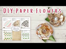 DIY Paper Flowers: Easy Step-by-Step Tutorial for Handmade Floral Crafts