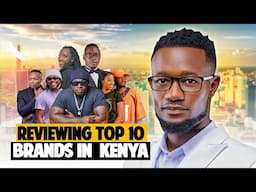 REVIEWING TOP 10 CELEBRITY BRANDS IN KENYA! DIRECTOR TREVOR | 911 PODCAST {EP/001}