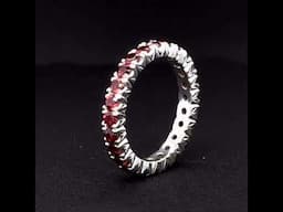 2 Dozen Rose Eternity Band