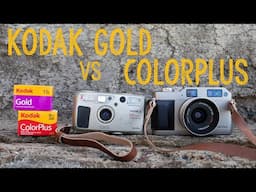 Kodak Gold vs ColorPlus // Film Stock Comparison