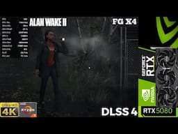 Alan Wake 2, Path Tracing, MFG X3,X4, DLSS 4 | RTX 5080 | R7 9800X 3D 5.6GHz