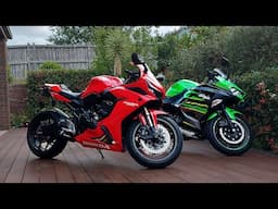 I had to choose between the Ninja 400 and the CBR650R