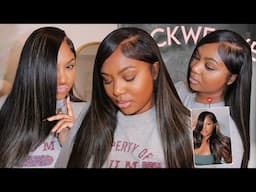 How To: Natural Side Part Quick Weave (Beginner Friendly!)