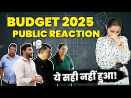 Public Reactions to Union Budget 2025: Surprises & Disappointments 😱💬