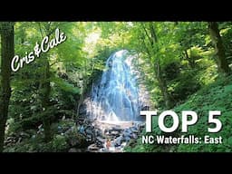 Top 5 North Carolina Waterfalls East of Asheville | Toms Creek | Catawba | Hickory Nut | High Shoals