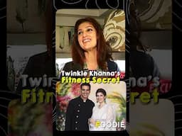 Twinkle Khanna shares her fitness secrets & gives credit to husband Akshay Kumar 🤩 #shorts