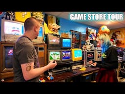 THIS Retro Game Store is RAD! RadJunk Store Tour W/ Sam!