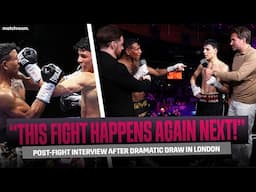 "Even A Blind Man Knows I Won That!" - Junaid Bostan & Bilal Fawaz Go At It Alongside Eddie Hearn