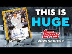 Topps Announces MASSIVE New Chase Cards For 2025 Topps Series 1 🤯