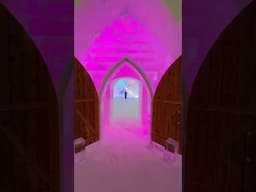 2025 ICE HOTEL is open!!!♥️🧊🥰❄️🇨🇦🛏️🧊🥶#icehotel #uniquehotels #doodlethetravelbug