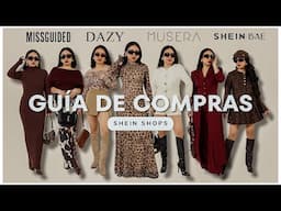 SHEIN SHOPS ❤️ PRIMER HAUL DEL 2025, GUÍA DE COMPRAS DAZY, MISSGUIDED, ONTRE, SHEIN BAE, ETC.