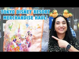 MASSIVE TOKYO DISNEY RESORT MERCH HAUL | 40TH ANNIVERSARY AND MORE!