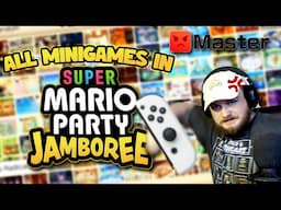 I Lost My Mind Beating All Mario Party Jamboree Minigames (Master CPU)