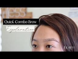 Quick Combo Brow Explanation 👩🏻‍🏫🤍