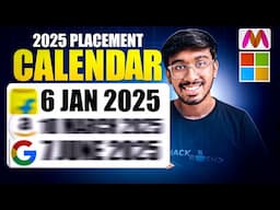 Which Company Hires when in 2025 Revealed 🔥.OFF CAMPUS Placement Calendar 2025 in Telugu