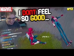 Necros Encounters RARE Spidey Glitch - Most Viewed #MarvelRivals clips DAILY #Reaction