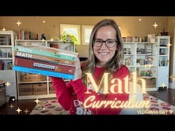 🎄Vlogmas Day 19: Homeschool Math Curriculum