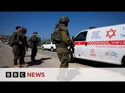 Two Israeli soldiers killed in West Bank shooting | BBC News