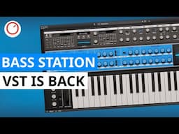 GForce Novation Bass Station Synthesizer Overview and Sound Demo (With Launchkey 37 MK4)