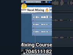 वोकल Mixing कैसे करें ✅🔥 इस वीडियो को देखिए #music #Shorts #Ytshorts #viralvideo #मिक्सिंग #Vocal