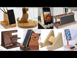 WOODEN Mobile Phone Holder ideas to make a FORTUNE!