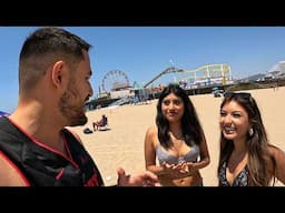 Picking Up Hotties on Los Angeles Beach 🇺🇸